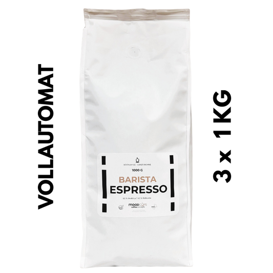 Barista Espresso - 3 x 1 kg - Ganze Bohne