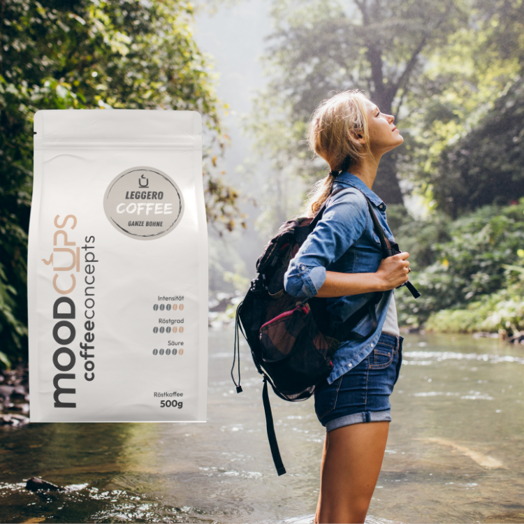 Coffee Leggero - 500g - Ganze Bohne oder Mahlkaffee