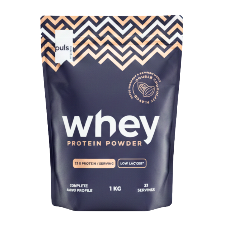 WHEY - Proteinpulver - 1 KG - Double Chocolate