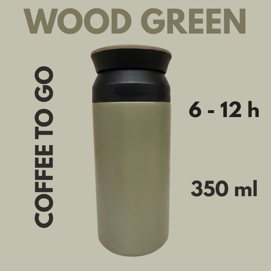 Coffee to go - Becher - 350ml - Wood Green