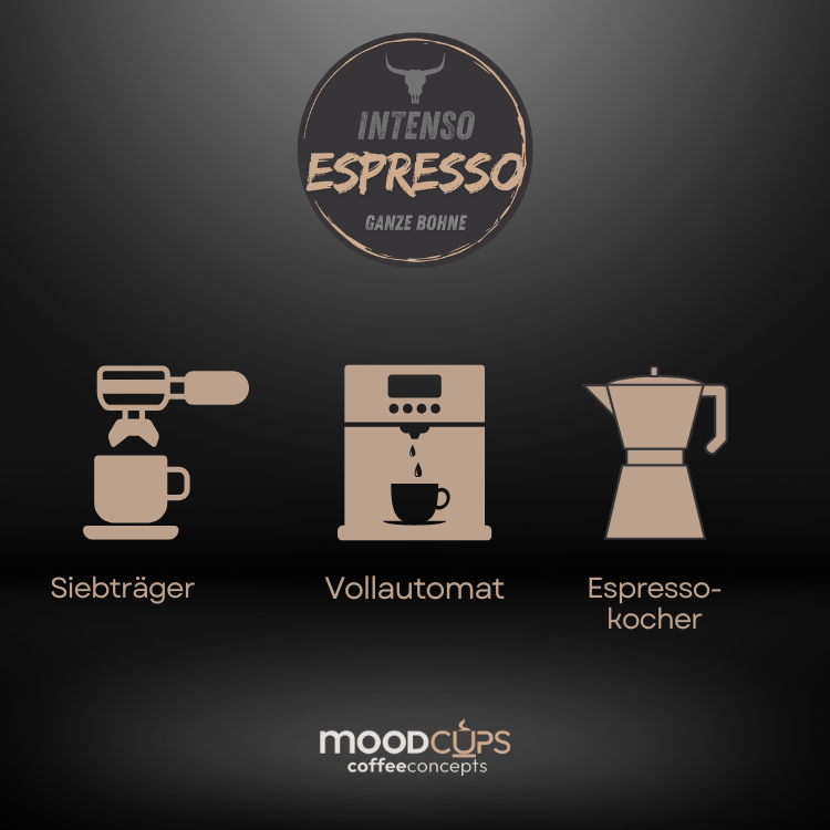 Espresso Intenso - 500g - Ganze Bohne