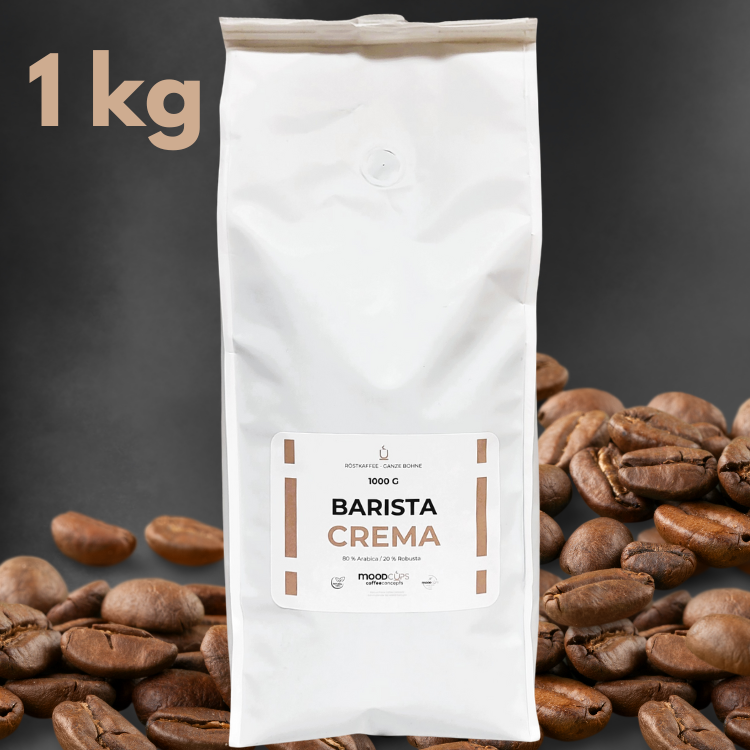 Barista Crema - 1 kg - Ganze Bohne