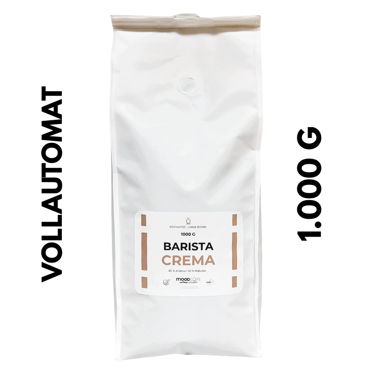Barista Crema - 1 kg - Ganze Bohne