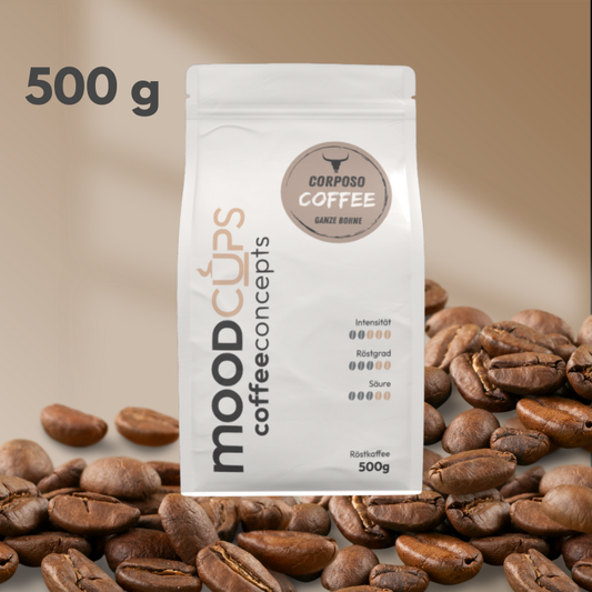 Coffee Corposo - 500 G - Ganze Bohne oder Mahlkaffee