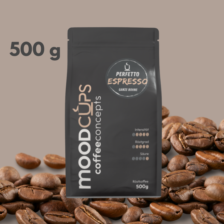 Espresso Perfetto - 500 G - Ganze Bohne