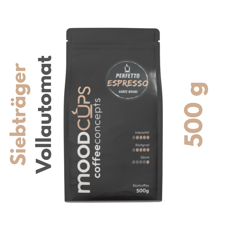 Espresso Perfetto - 500 G - Ganze Bohne