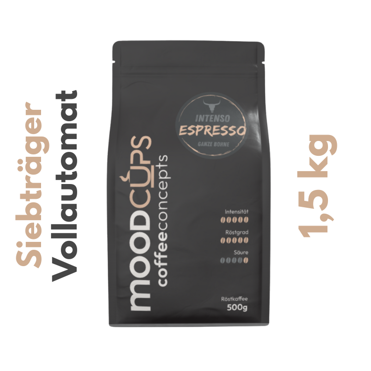 Espresso Intenso - 3x 500g - Ganze Bohne