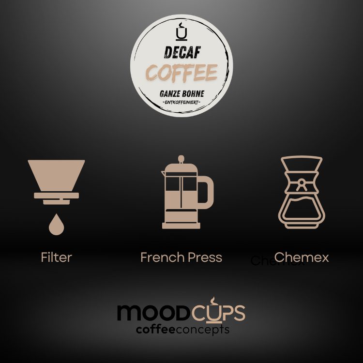 Espresso Decaf - 3 x 500g - Ganze Bohne