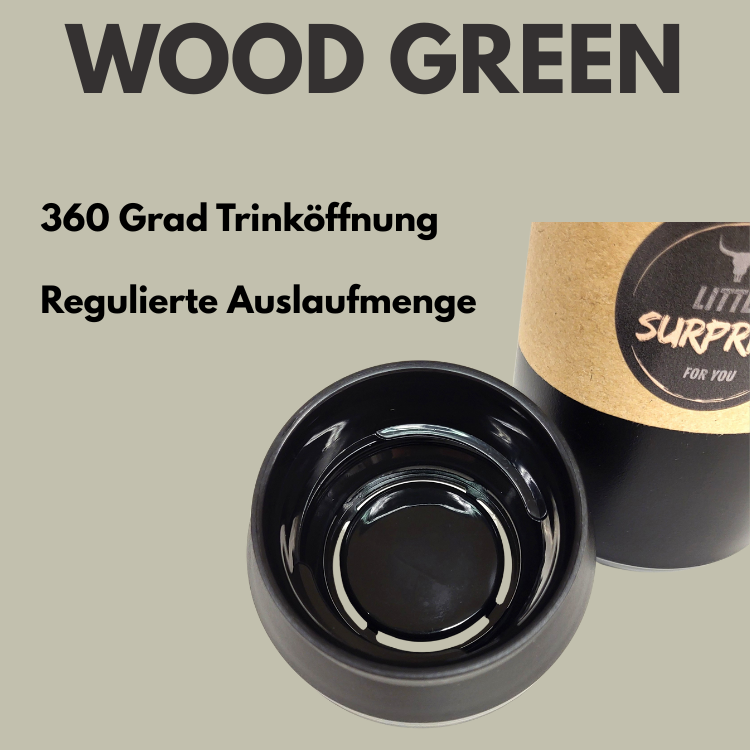 Coffee to go - Becher - 350ml - Wood Green
