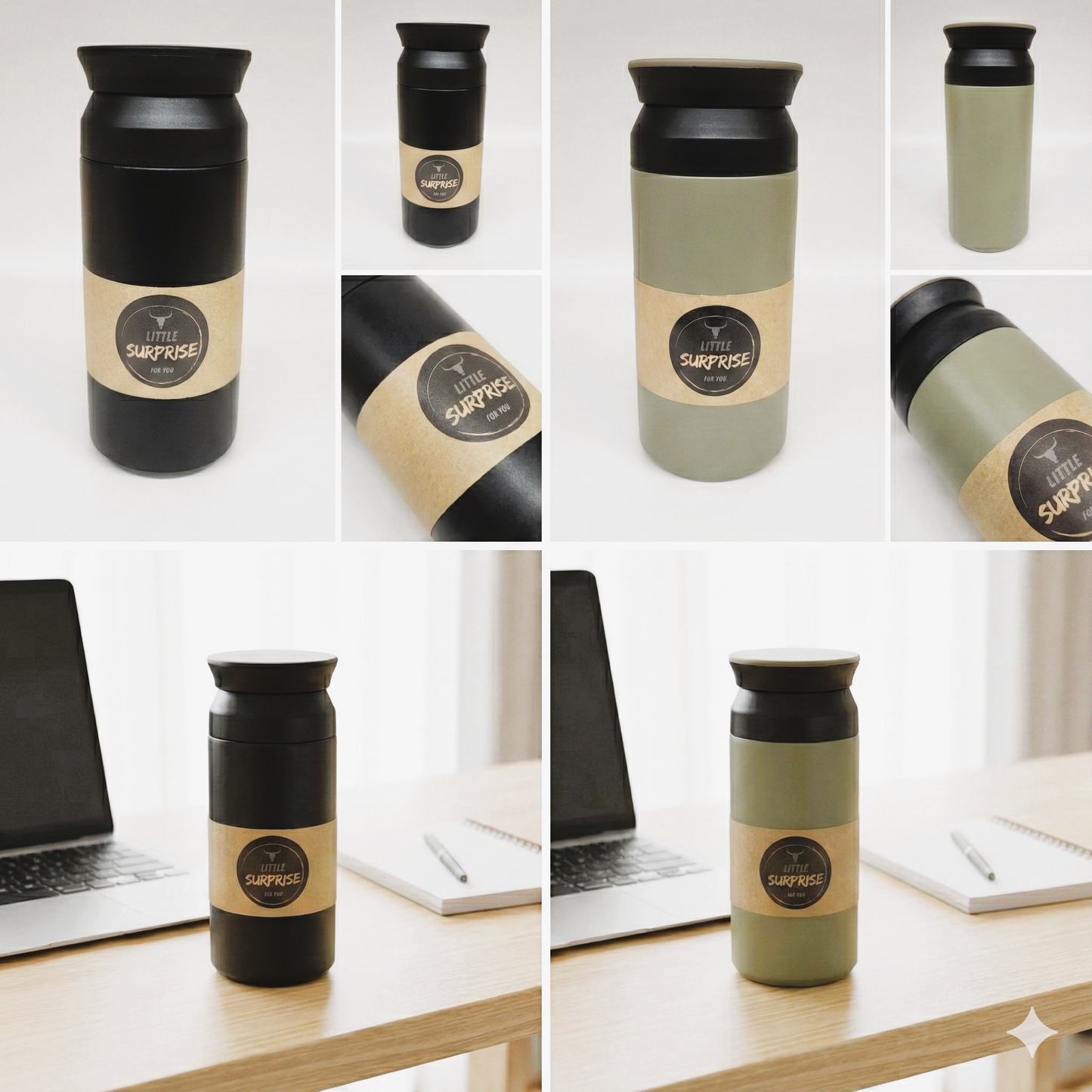 Coffee to go - Becher - 350ml - Wood Green