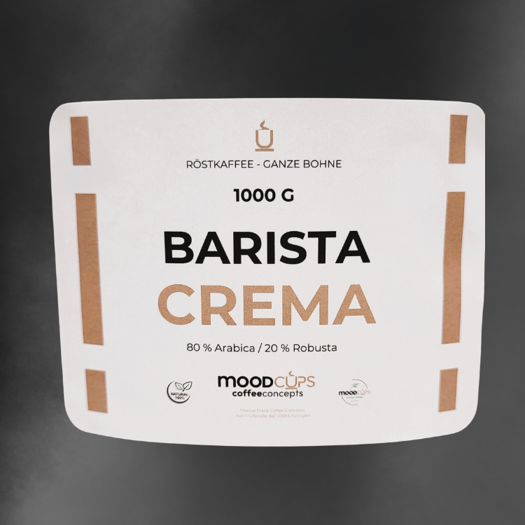Barista Crema - 1 kg - Ganze Bohne