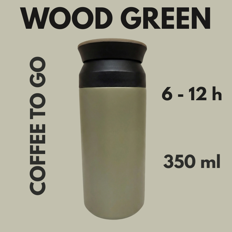 Coffee to go - Becher - 350ml - Wood Green