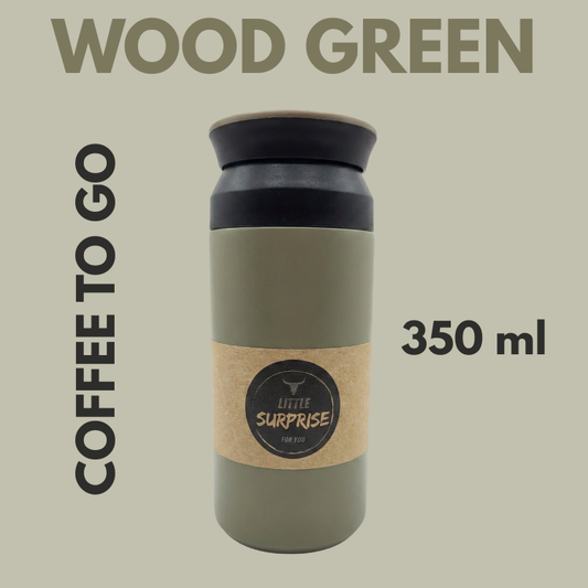 Coffee to go - Becher - 350ml - Wood Green